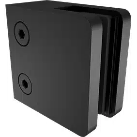 90 DEGREES Clamp - Flat Back - Black