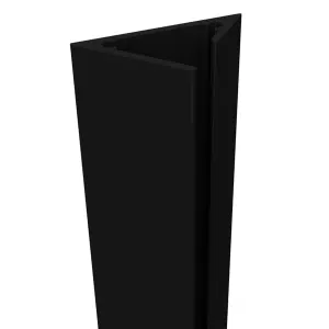 135º Corner Adapter - 6000mm - Black