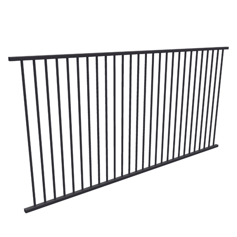 PoolSafe Flat Top Panel - 1200H x 2450W - Aluminium - B 2.0