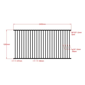 PoolSafe White Panel - 1200H x 2400W - Aluminium - Image 2