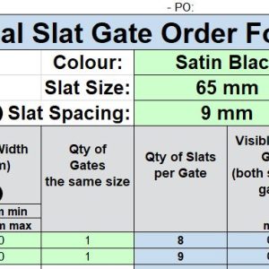 Custom Vertical Slat Fence - Darryl - Image 2