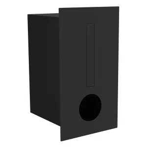LETTERBOX - Black - Fence Mount