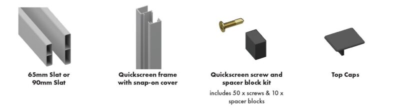 Custom Slat Horizontal Fence Bella - Image 3